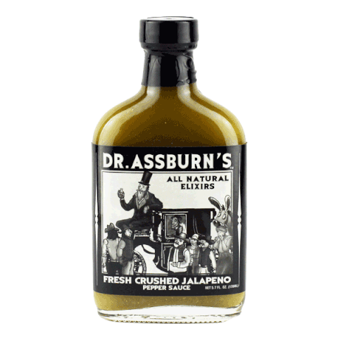 Dr Assburn's Fresh Crushed Jalapeno Pepper Sauce