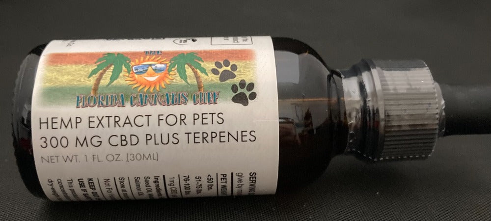 Pet Hemp Extract 300mg CBD plus Terpenes