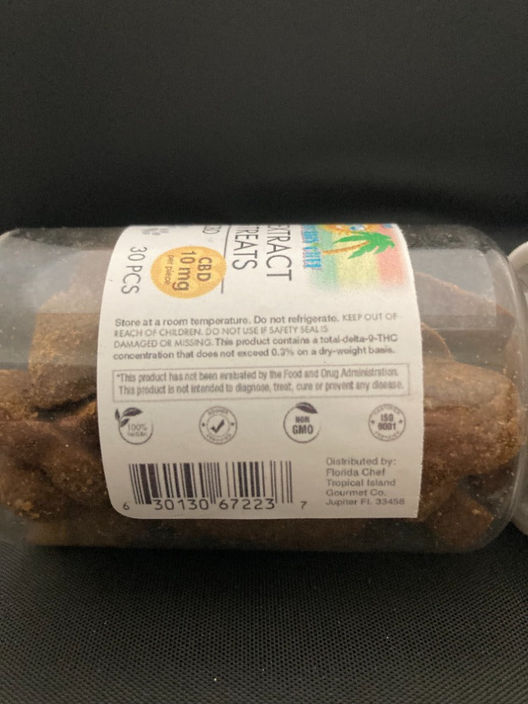 Bacon Flavored Hemp Extract Dog Treats 300mg CBD