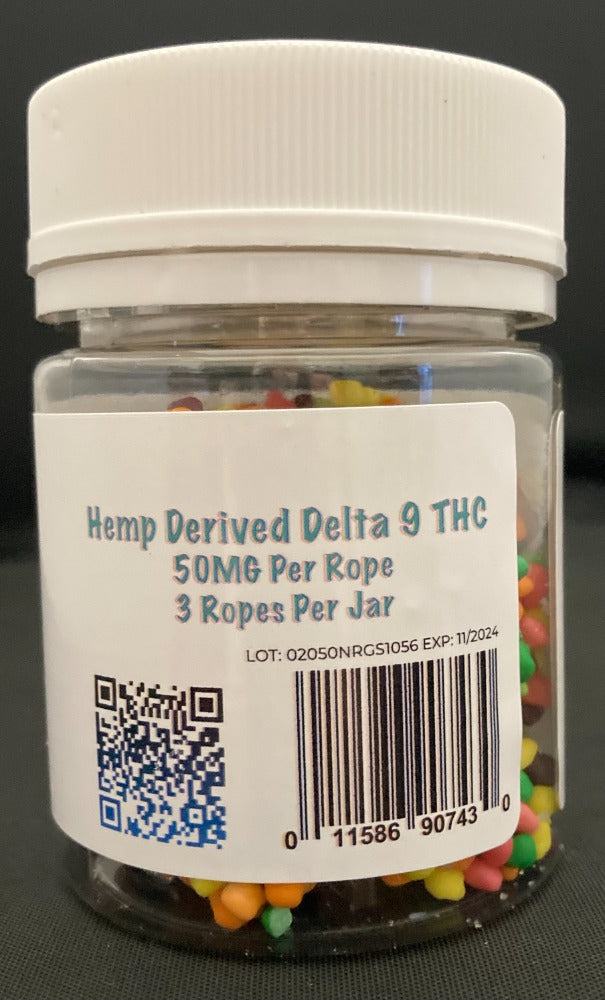 Grape Soda Nerd Ropes 150mg THC