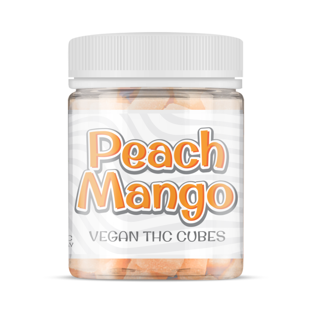 Vegan Peach Mango THC Cubes 300mg