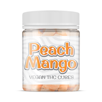 Vegan Peach Mango THC Cubes 300mg