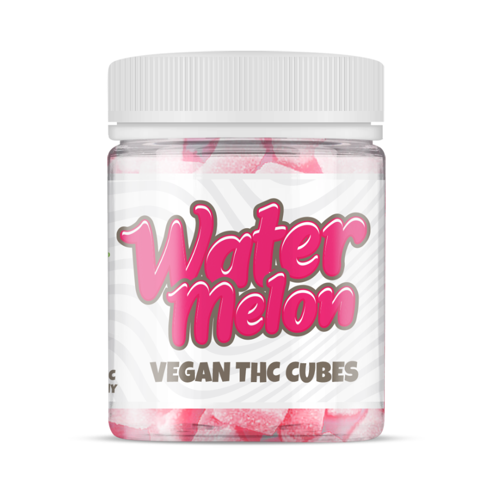 Vegan THC Watermelon Cubes 300mg