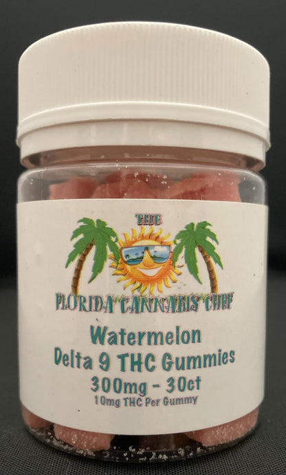 Watermelon THC Gummies 300mg